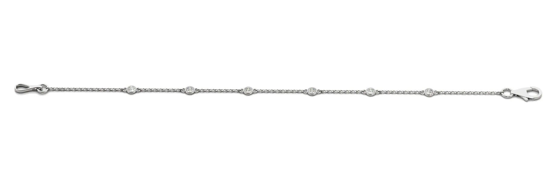 14K Gold Bracelet/Diamond & Chain