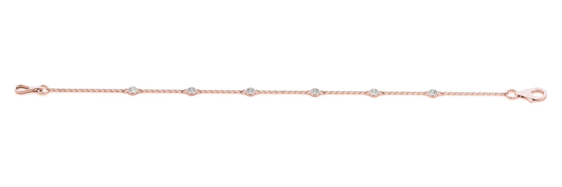14K Gold Bracelet/Diamond & Chain