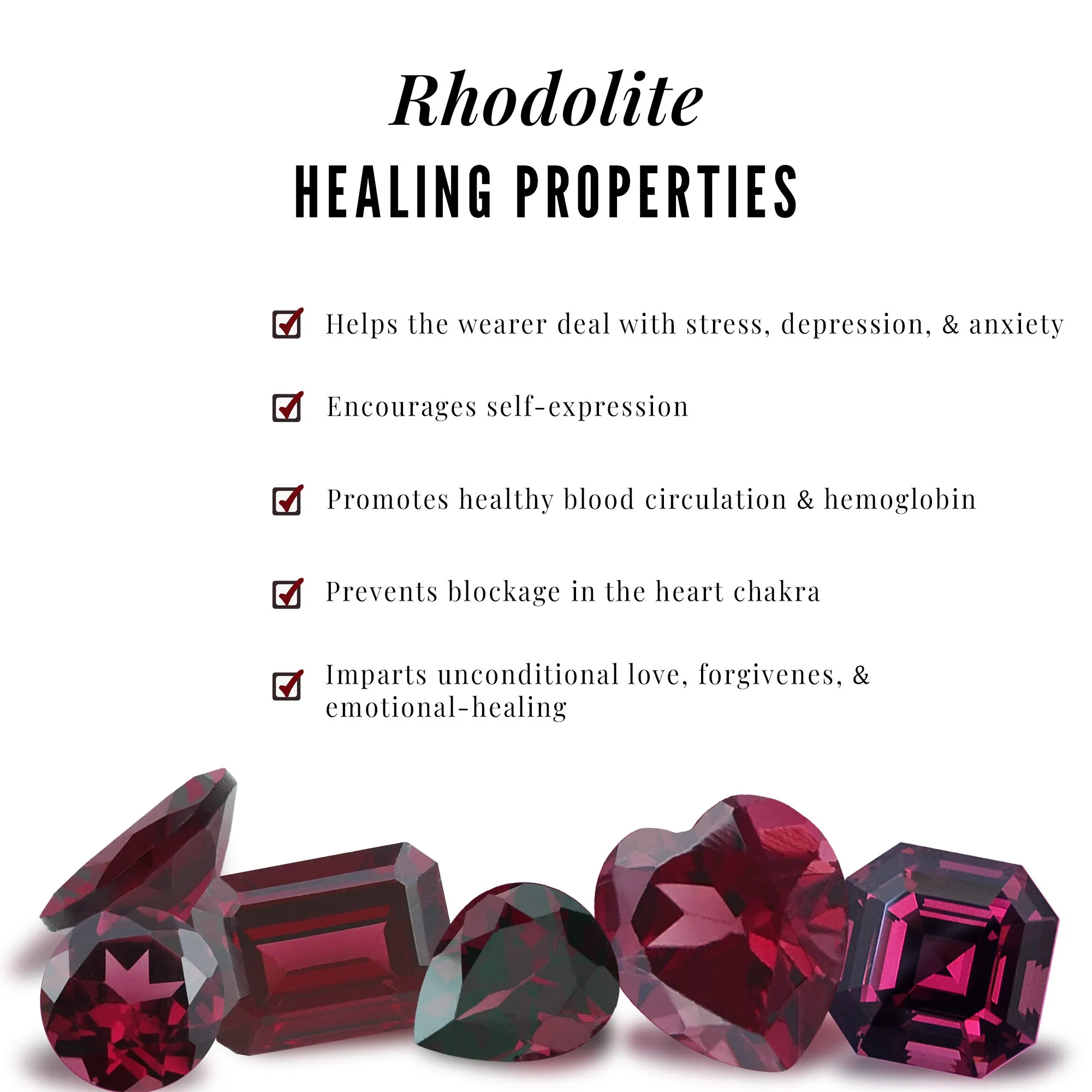 2.25 CT Oval Cut Rhodolite Solitaire Ring with Moissanite Accent