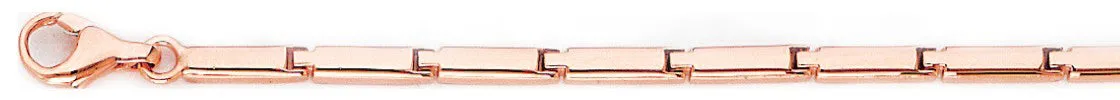 3mm Bar Link Bracelet