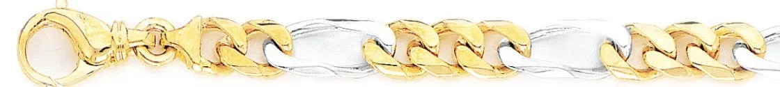 7.8mm Figaro Link Bracelet