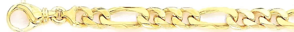 7.8mm Figaro Link Bracelet