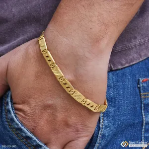 Amazing Design Gold Plated Nawabi Bracelet for Men - Style D605