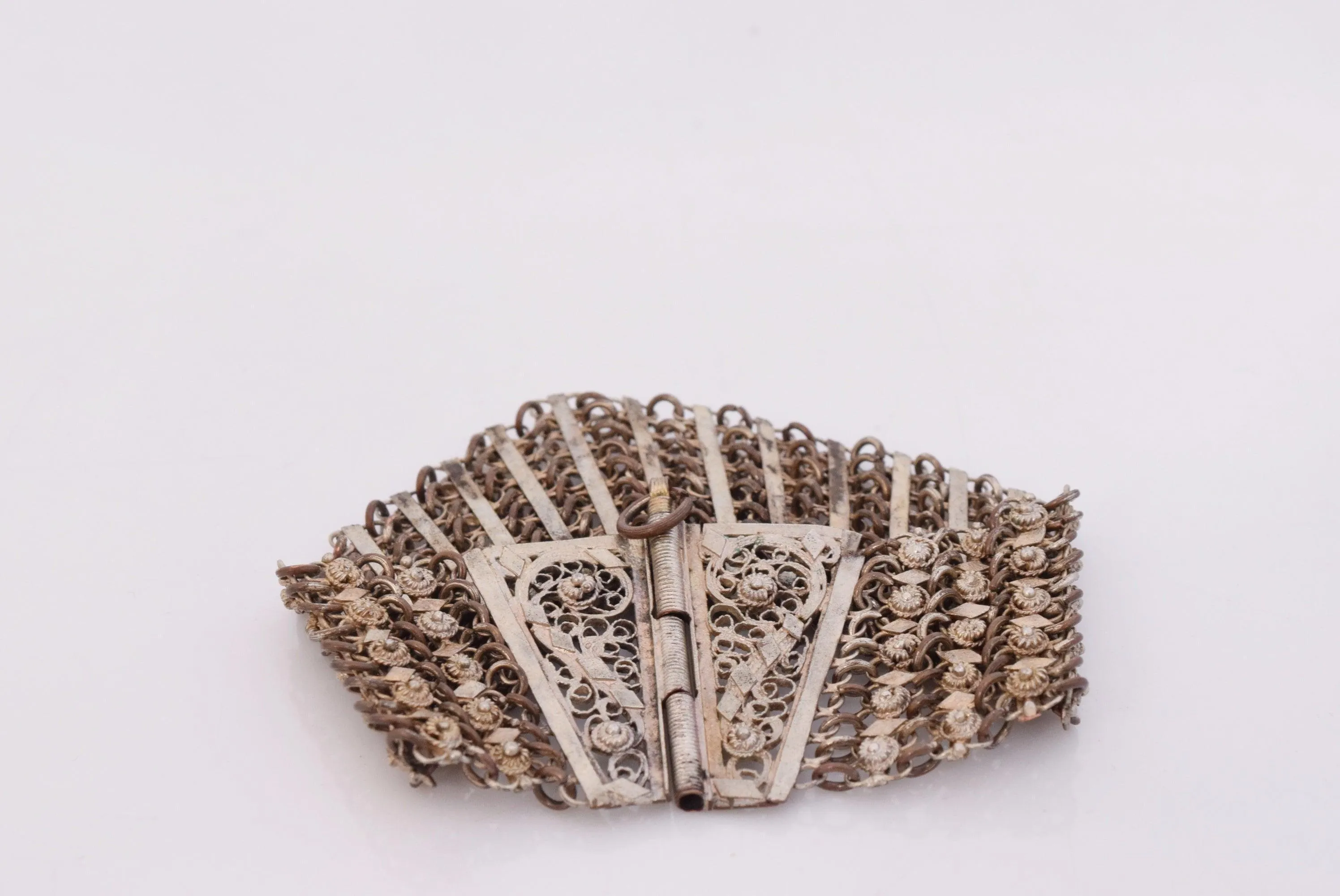 Antique Ottoman Filigree Link Bracelet