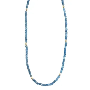 Aquamarine Beaded Necklace