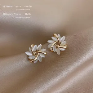 Big Square Stud Earring