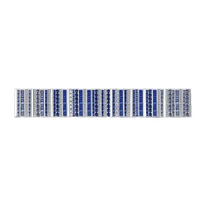 Blue Sapphire and Diamond Masterpiece Bracelet
