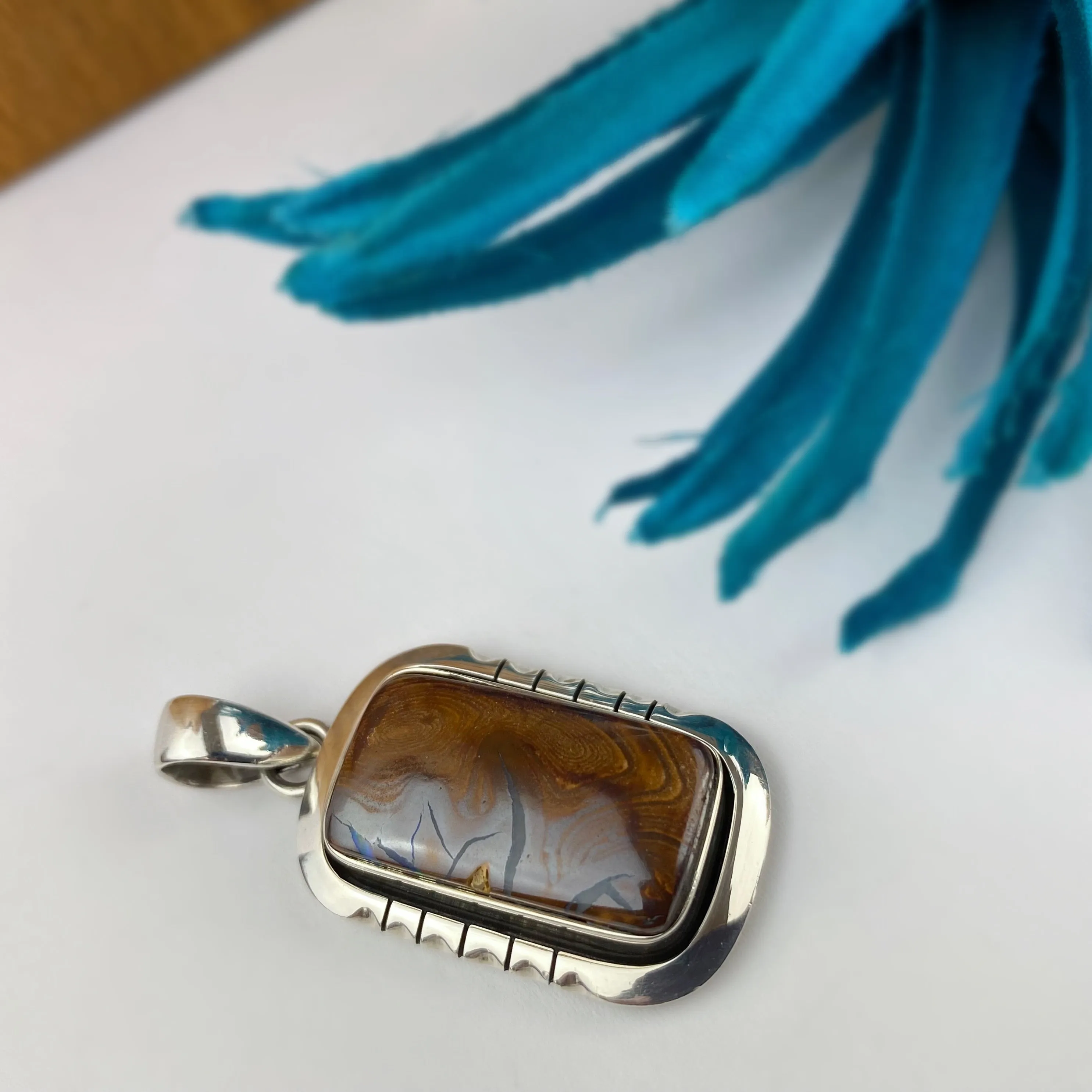 Boulder Opal Pendant - VP431
