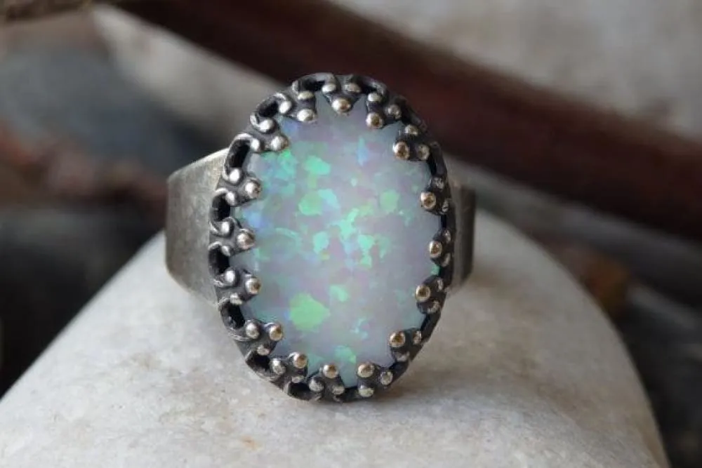 Bridal Opal Earrings