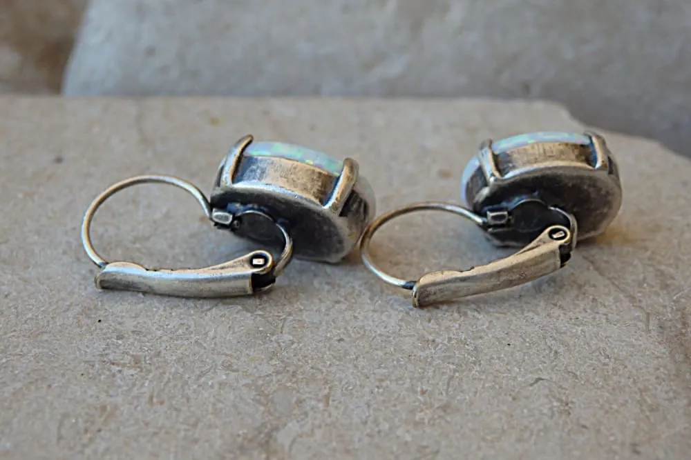 Bridal Opal Earrings