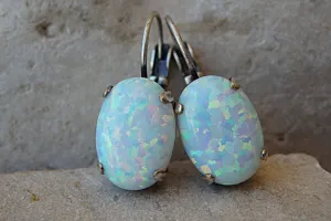Bridal Opal Earrings