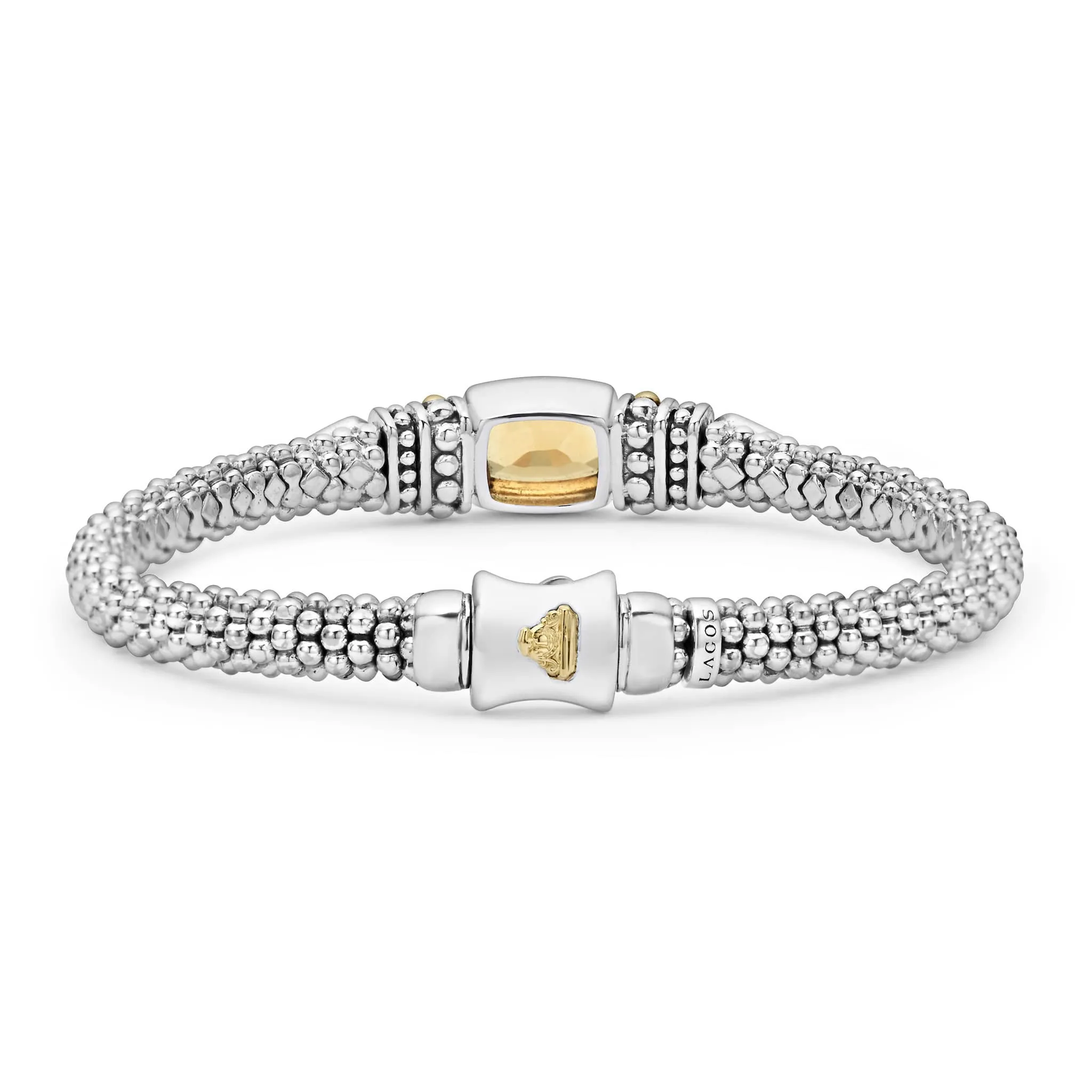 Caviar Color Citrine Caviar Bracelet | 6mm