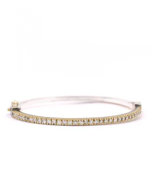 Chloe Yellow Gold and Diamond Bracelet