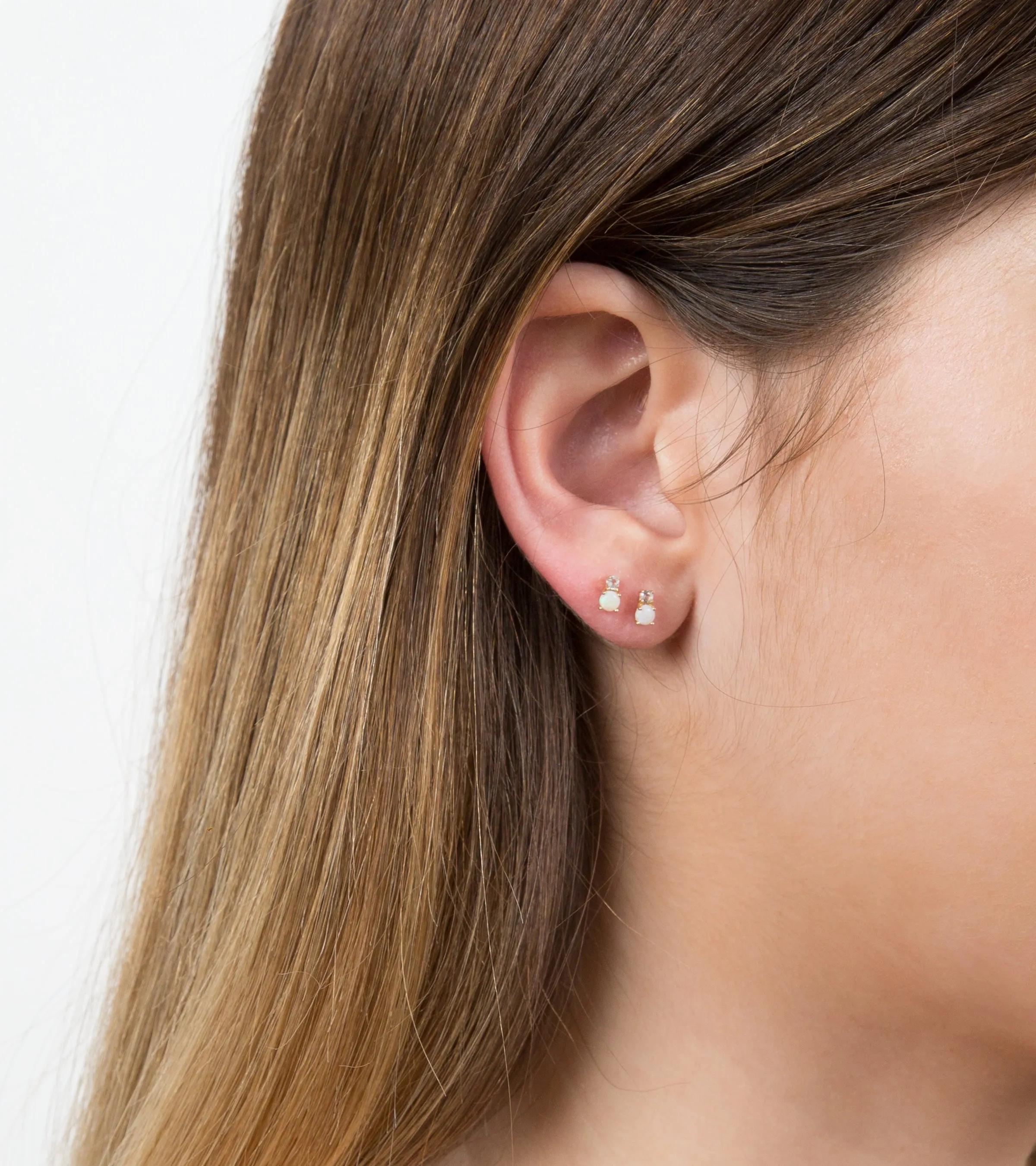 Claudia earrings (opal)