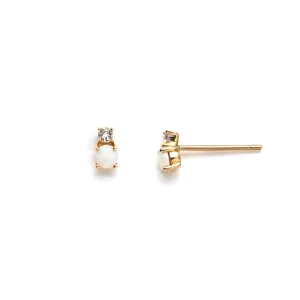 Claudia earrings (opal)