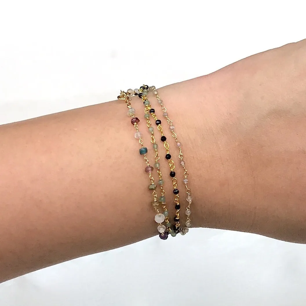Colorful Gemstone Bracelet