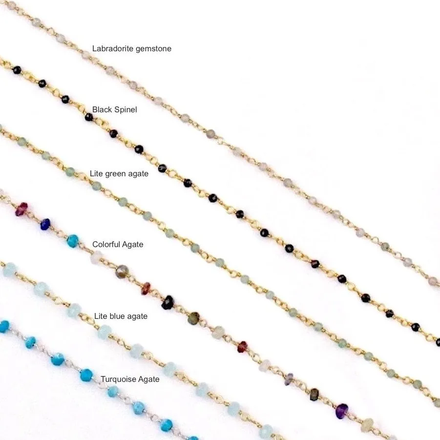 Colorful Gemstone Bracelet