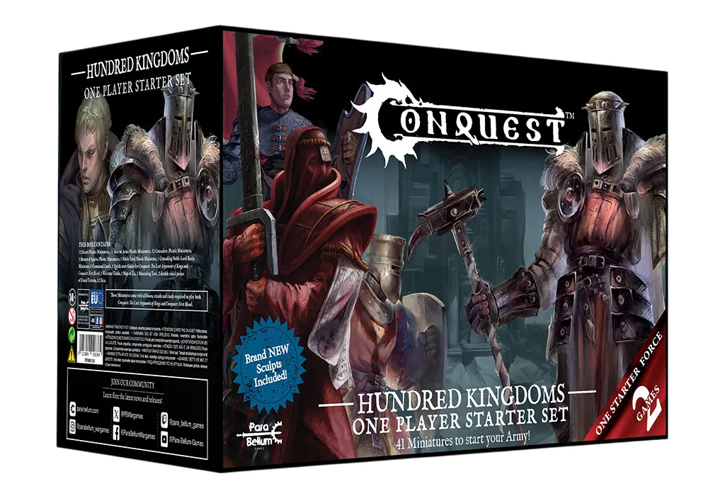 Conquest: Hundred Kingdoms: 1 Player Starter 2025 Edition