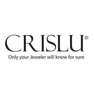 Crislu Thin Pave Sterling Silver Platinum Thin  Bangle Bracelet - Sterling Silver Platinum - .36 cttw