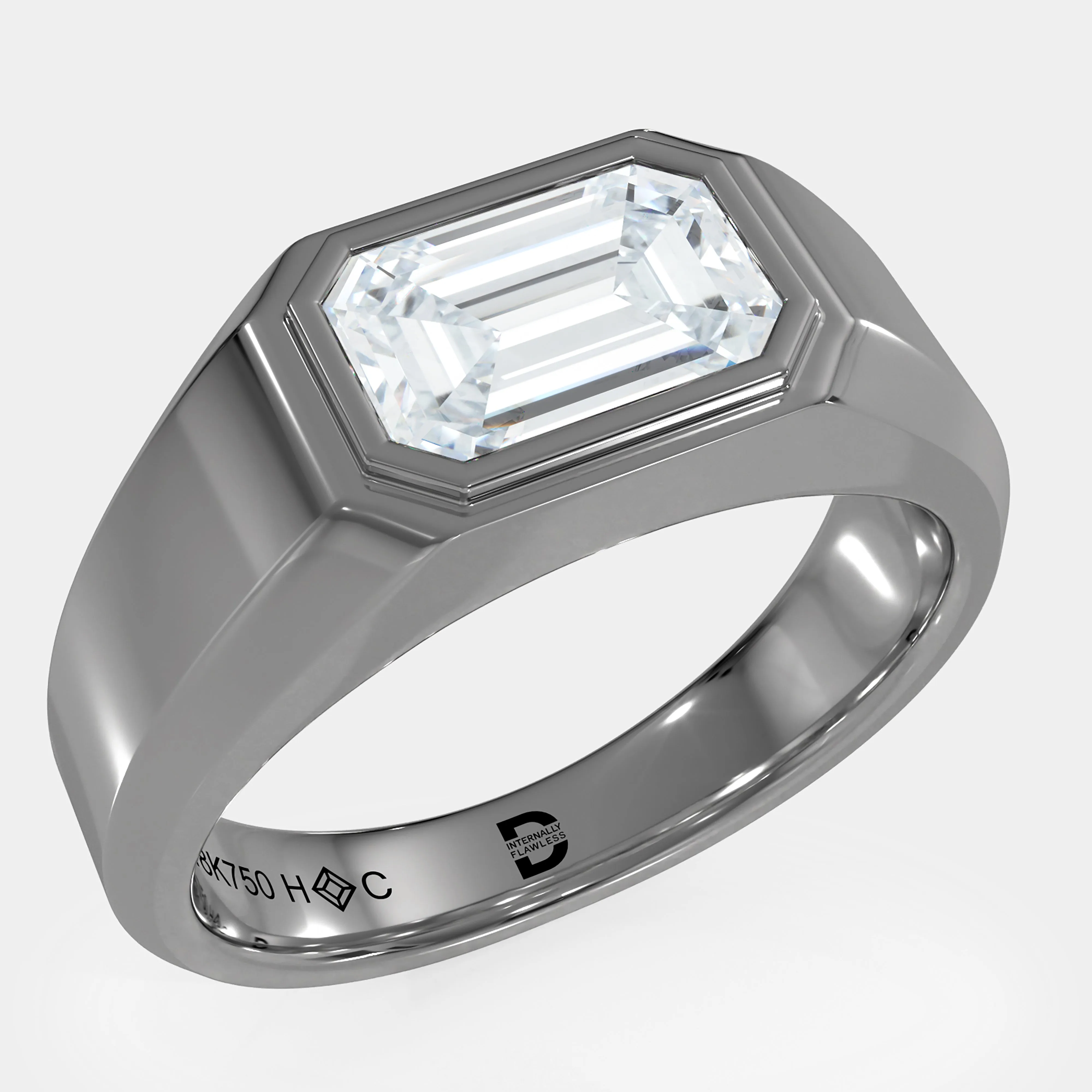 Emerald Signet Ring