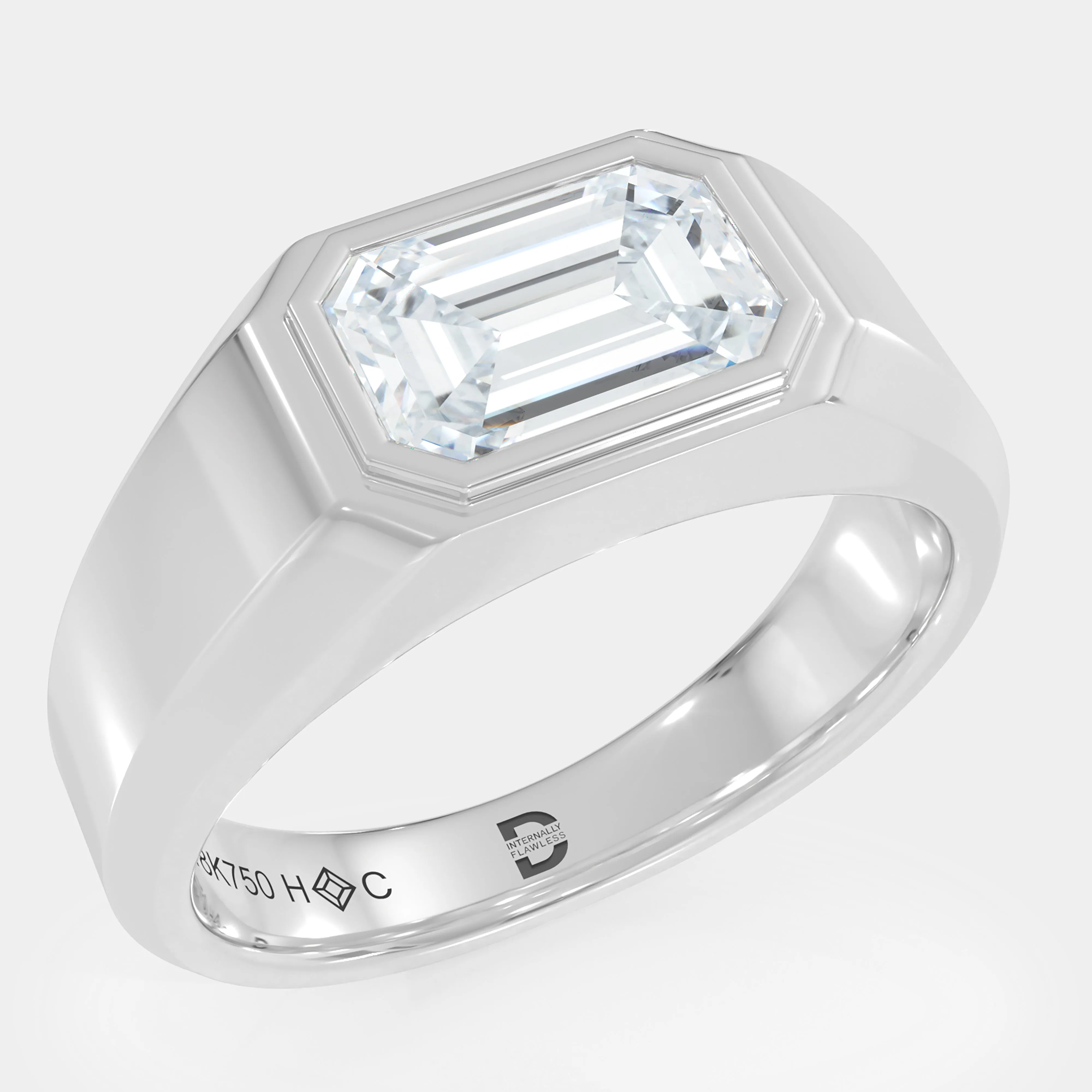 Emerald Signet Ring