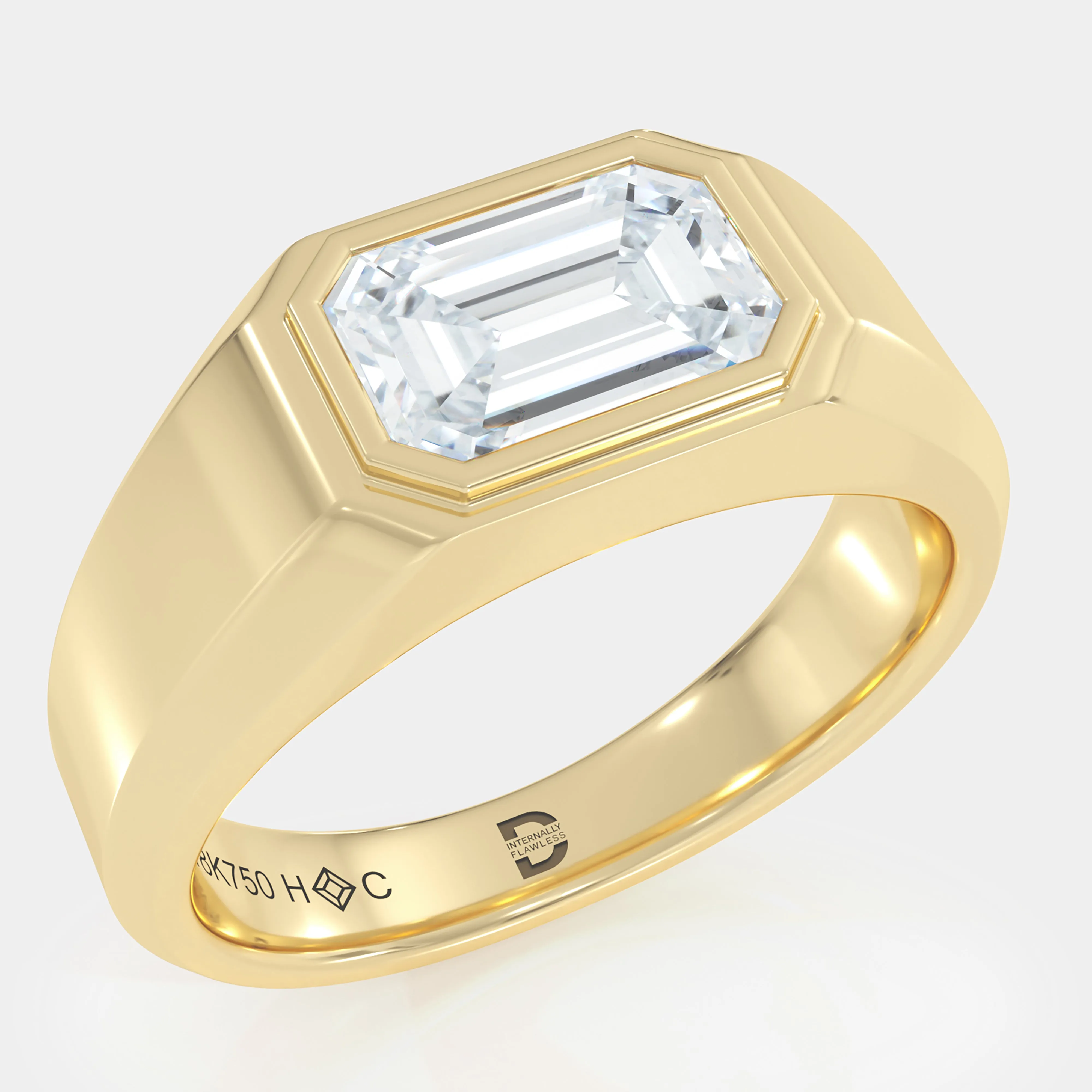 Emerald Signet Ring