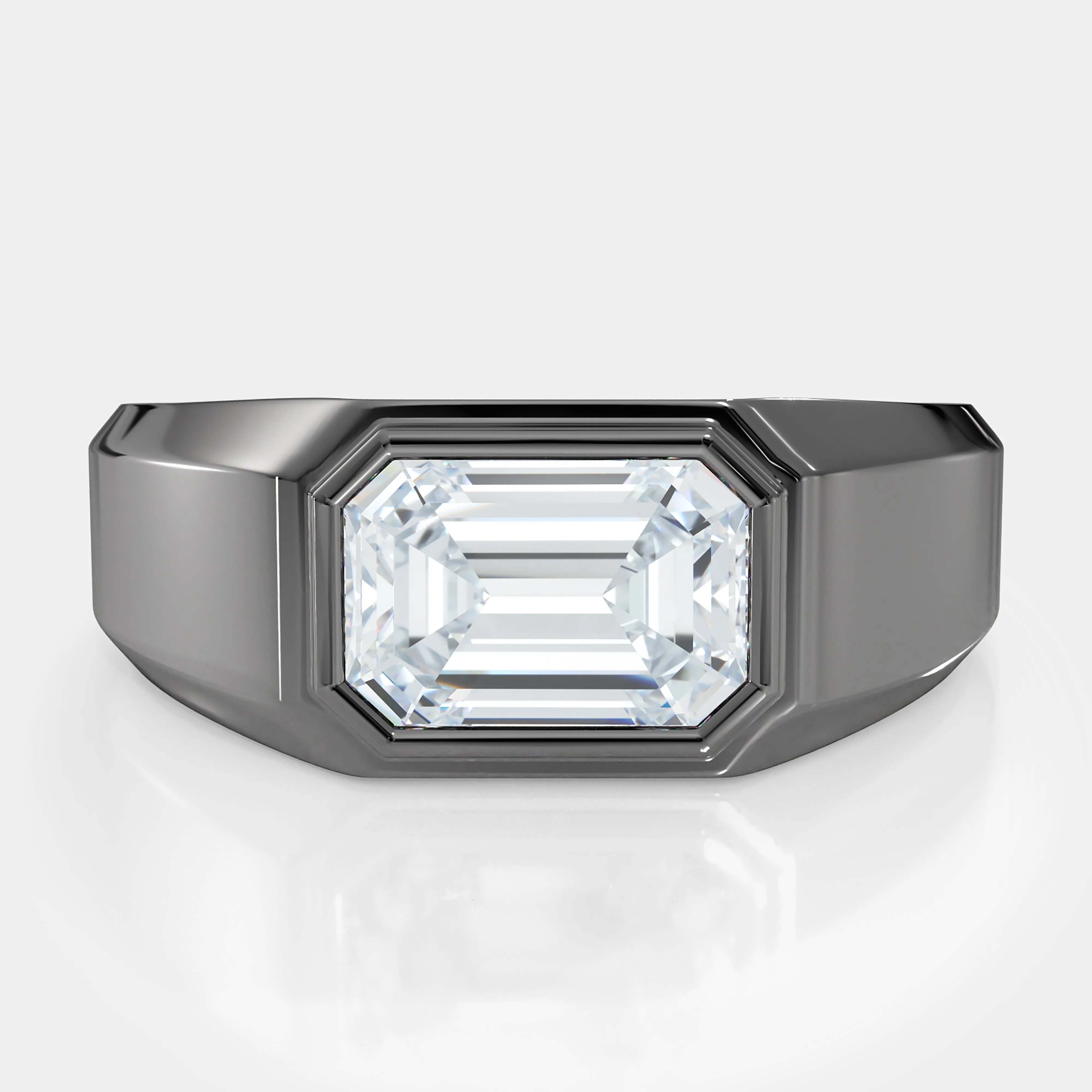 Emerald Signet Ring