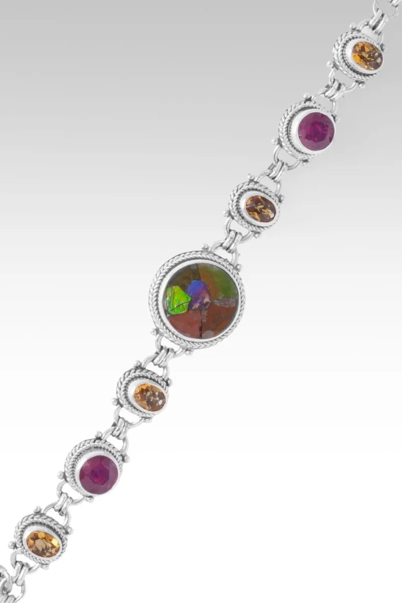 Eternal Belief Bracelet™ in Ammolite Triplet