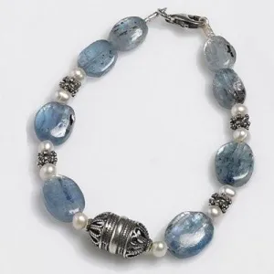 Ethnic Beaded Gemstone Religious Bracelet