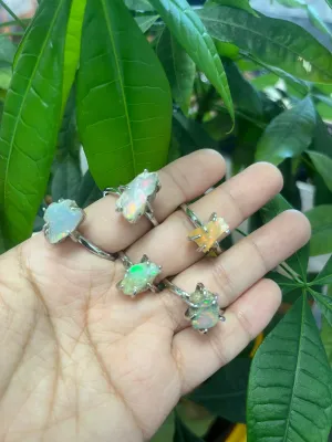 Fire Opal Ring