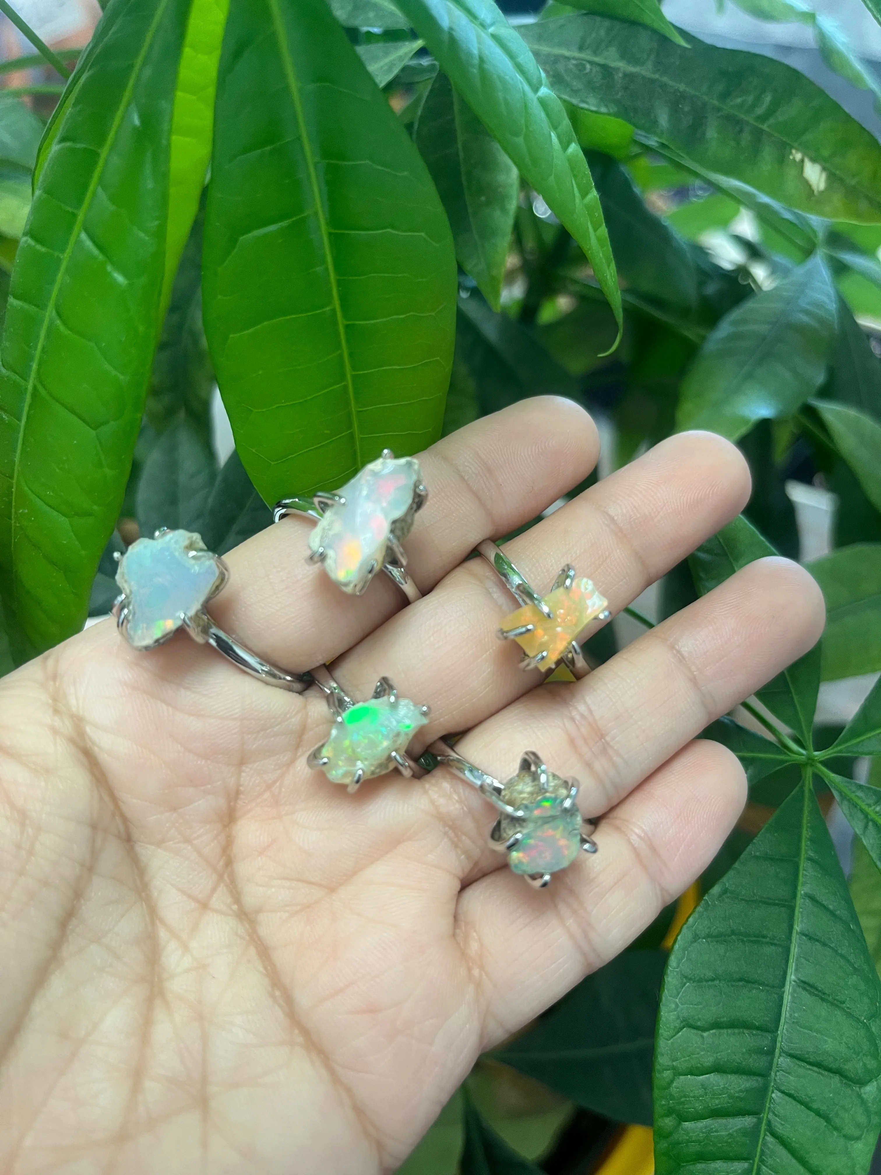 Fire Opal Ring