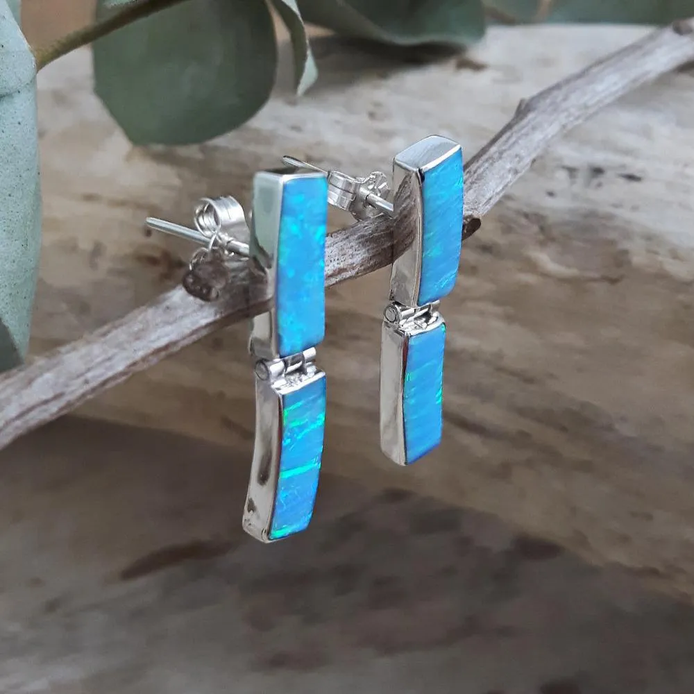 Flinder Turquoise Drift Earrings