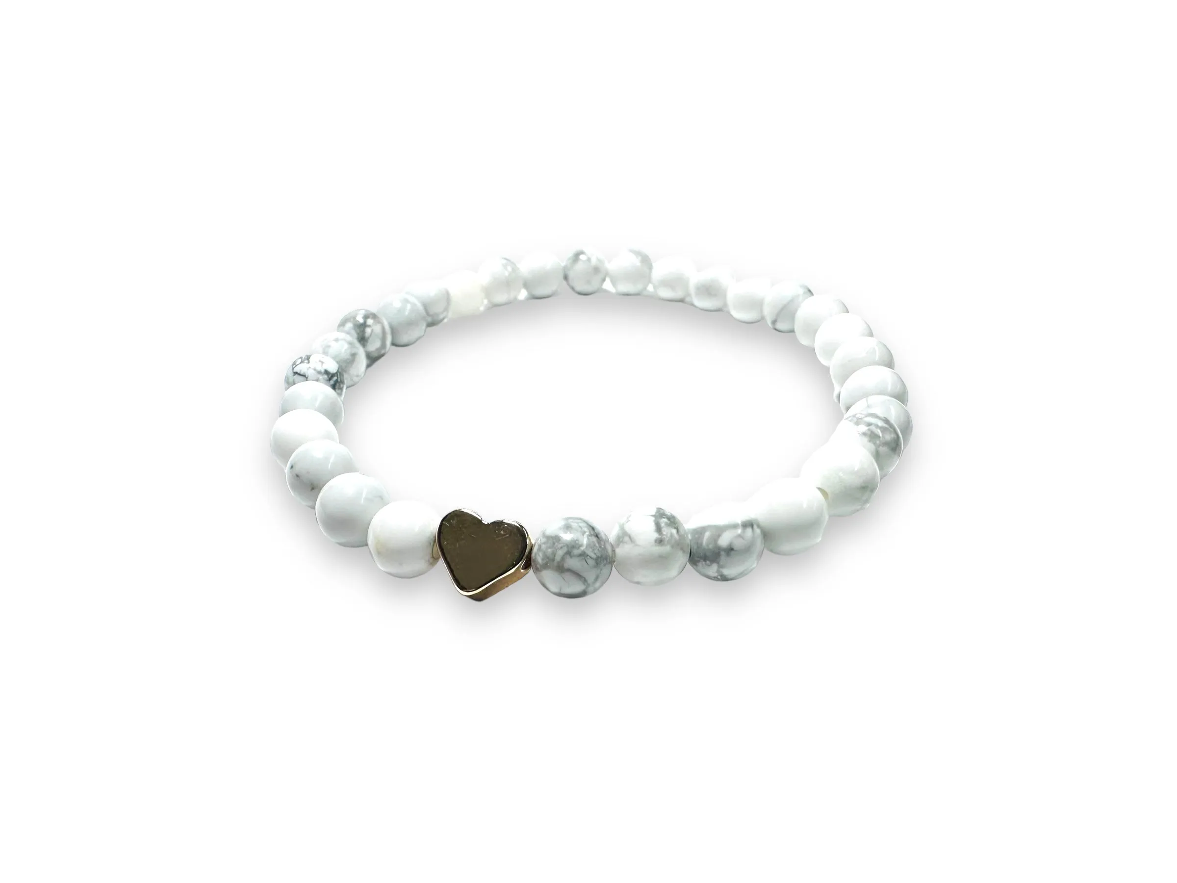Gemstone Stretch Bracelet-Labradorite, agate, Calcite, Chalcedon
