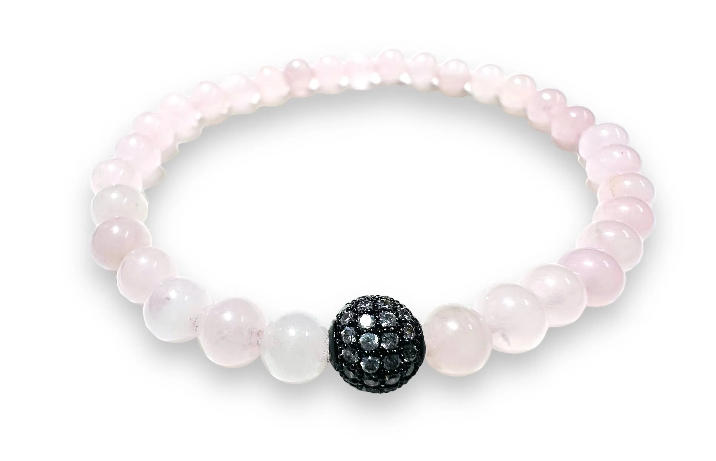 Gemstone Stretch Bracelet-Labradorite, agate, Calcite, Chalcedon