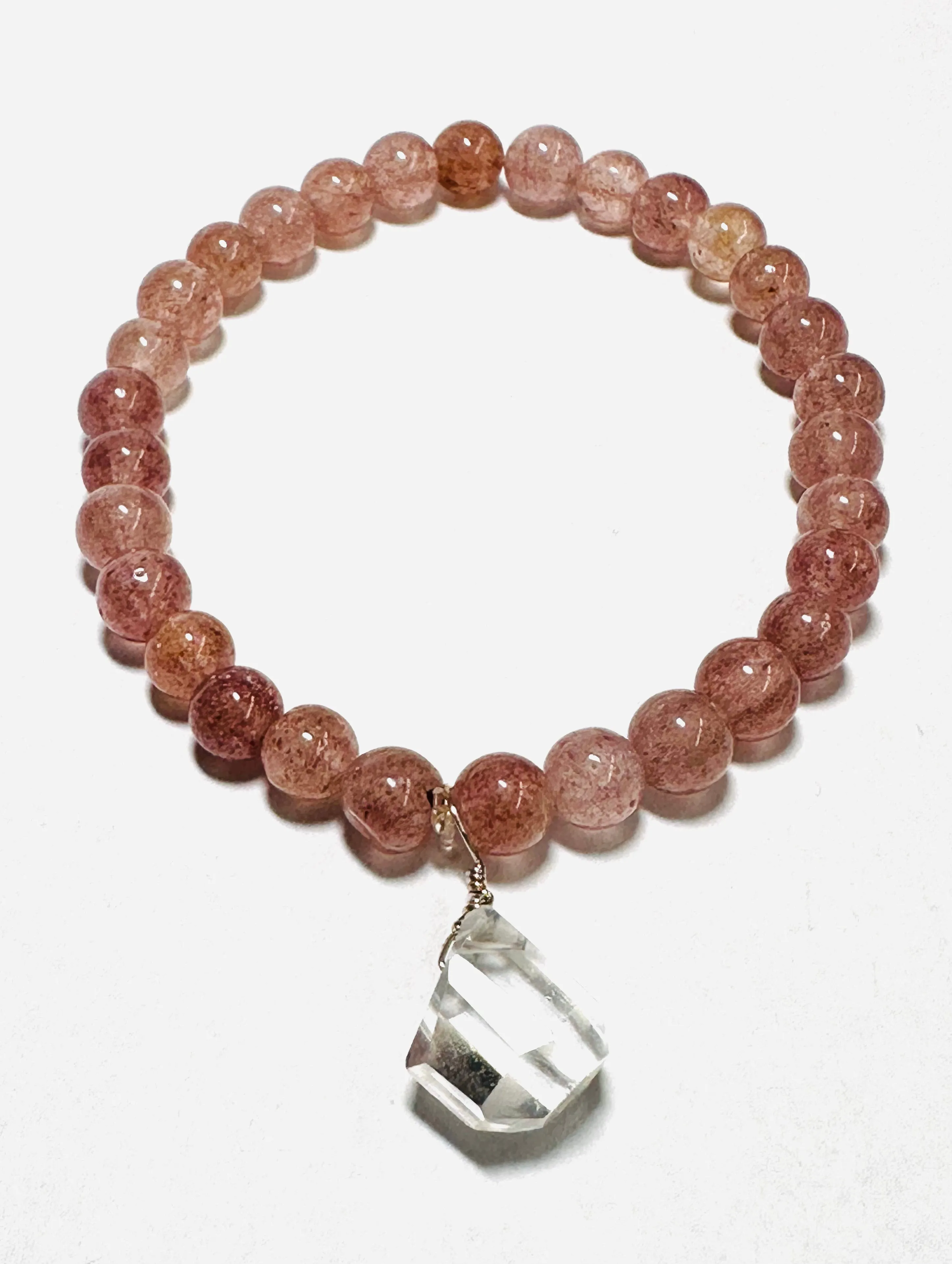Gemstone Stretch Bracelet-Labradorite, agate, Calcite, Chalcedon