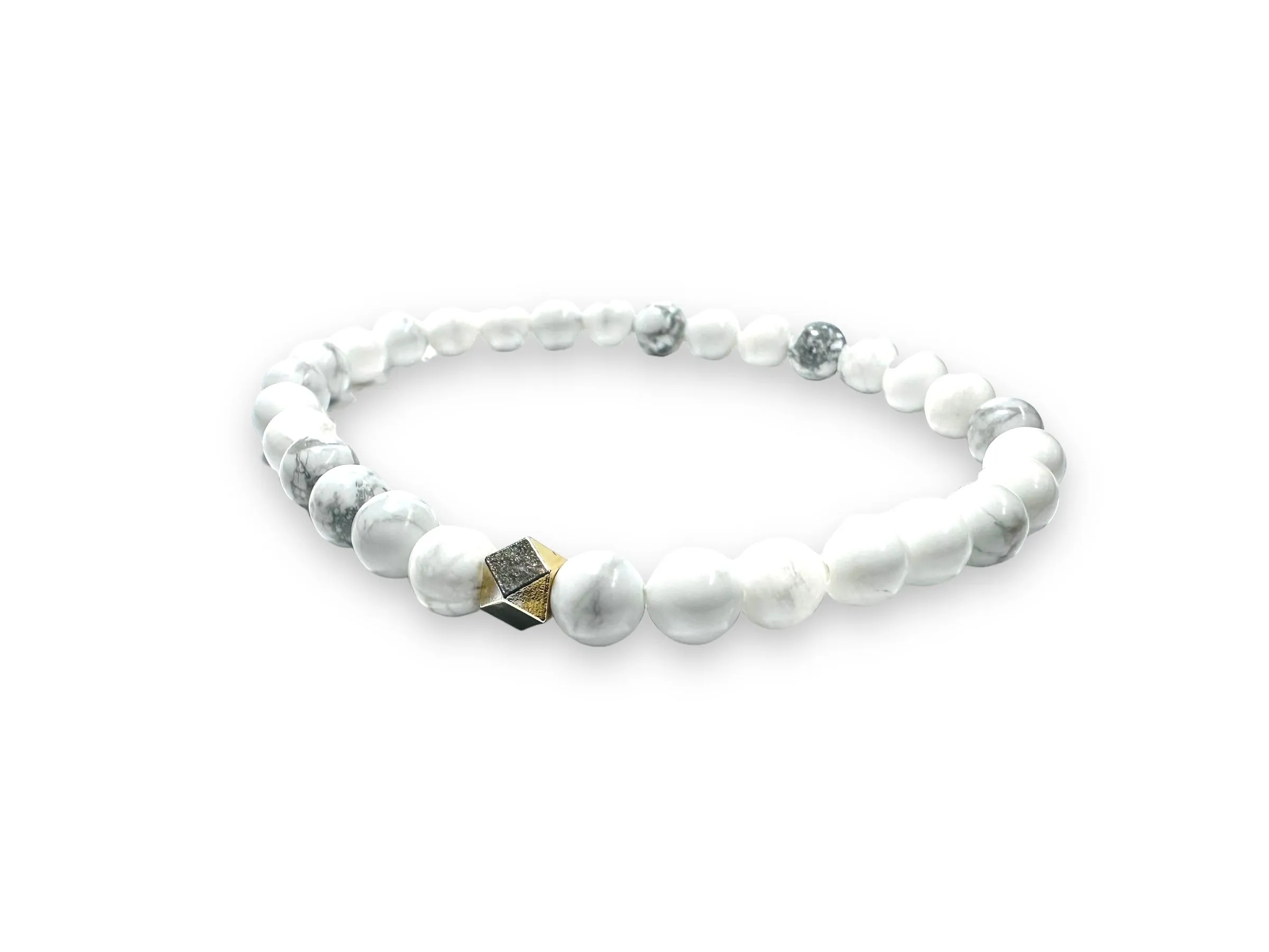 Gemstone Stretch Bracelet-Labradorite, agate, Calcite, Chalcedon