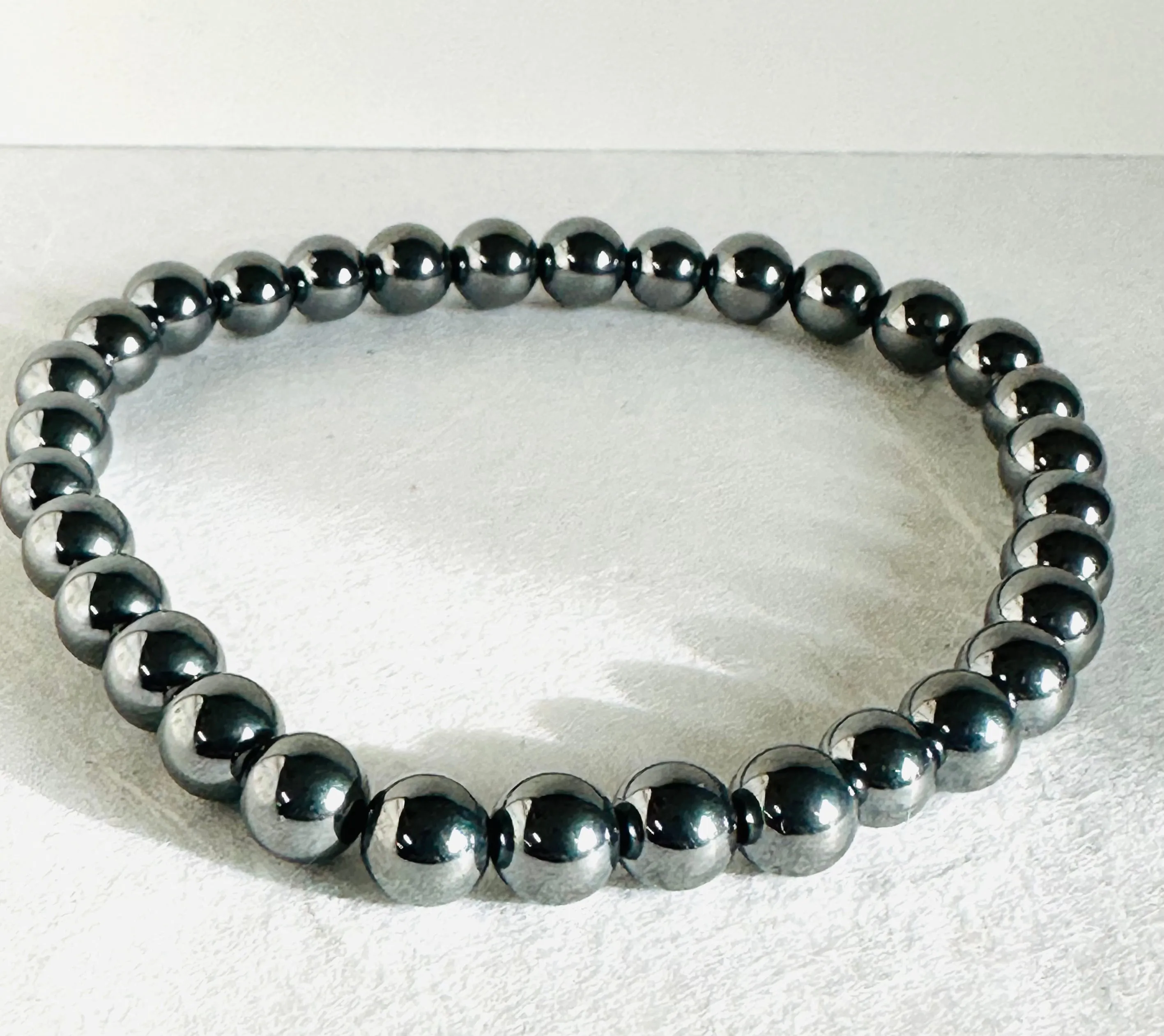 Gemstone Stretch Bracelet-Labradorite, agate, Calcite, Chalcedon