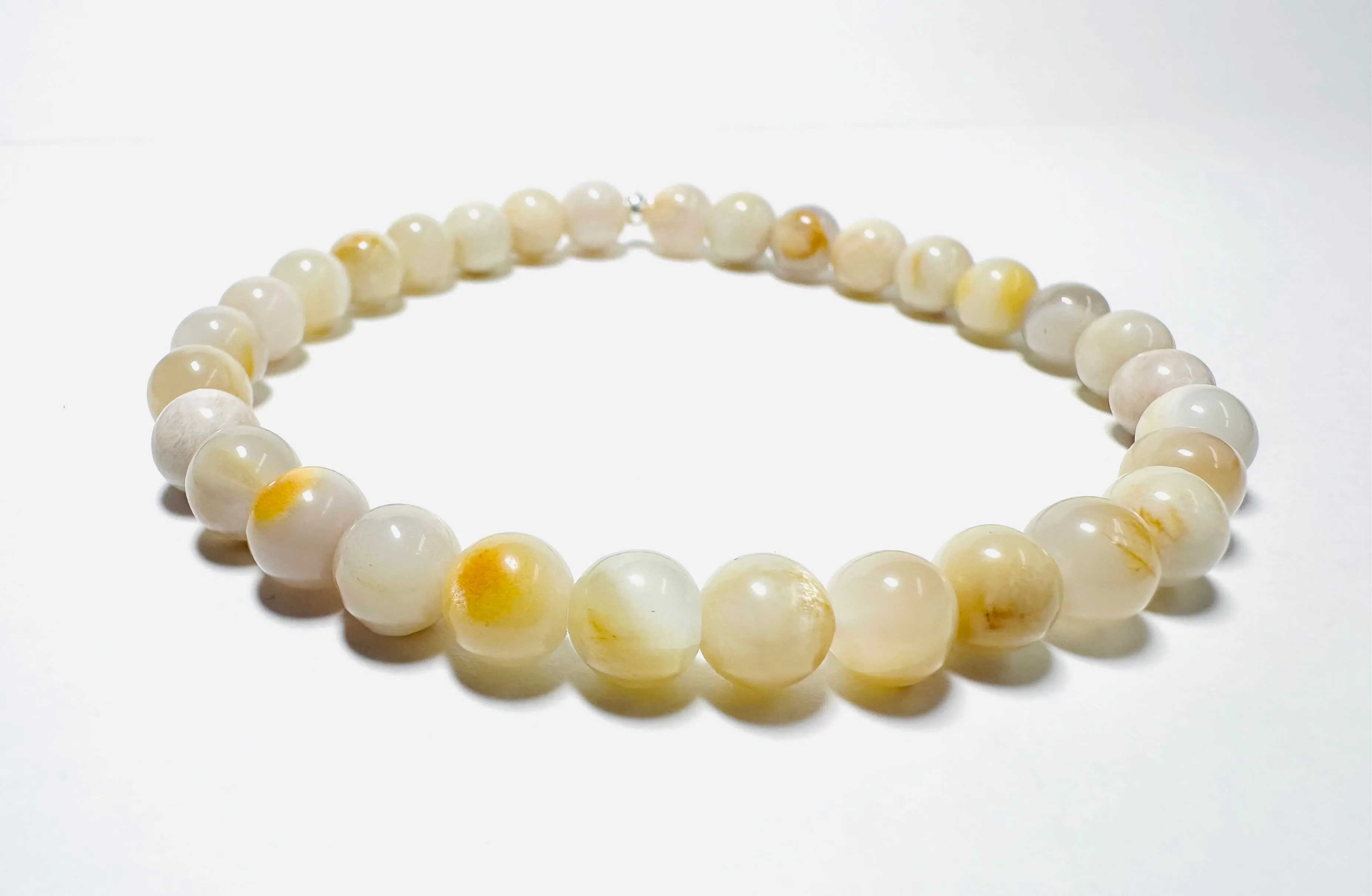 Gemstone Stretch Bracelet-Labradorite, agate, Calcite, Chalcedon