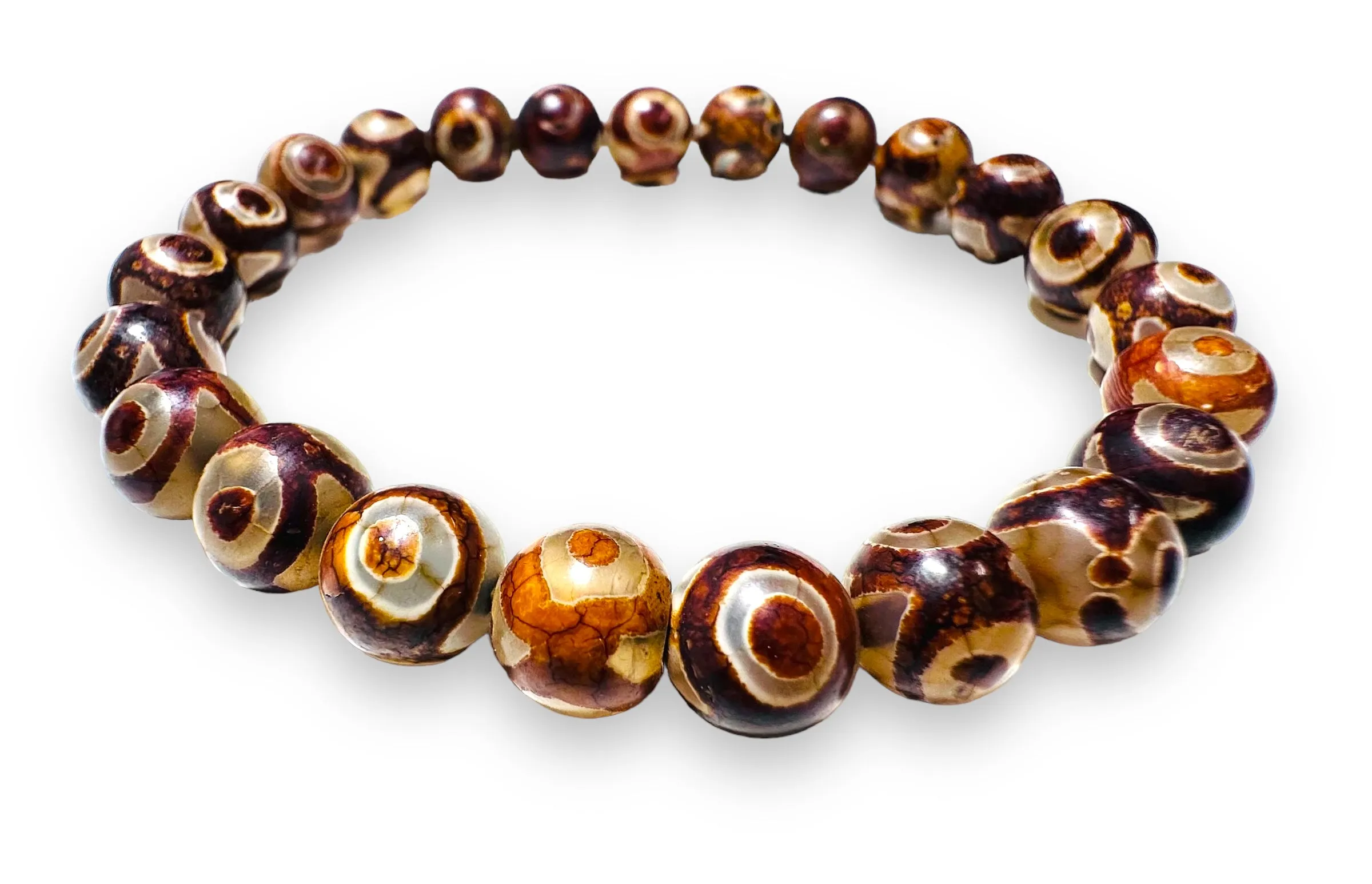 Gemstone Stretch Bracelet-Labradorite, agate, Calcite, Chalcedon