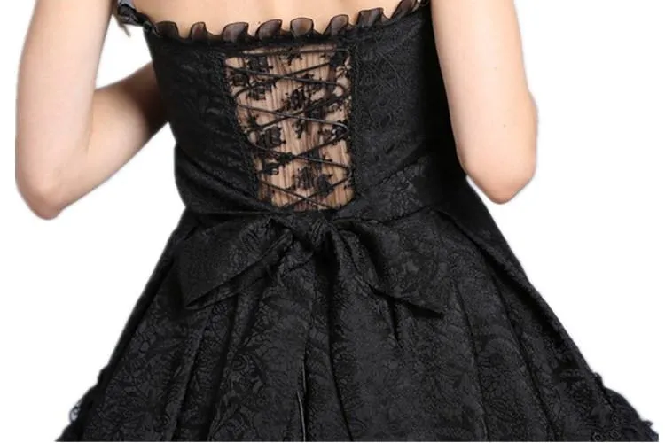 gothic noble cocktail dress no petticoat included - DW039