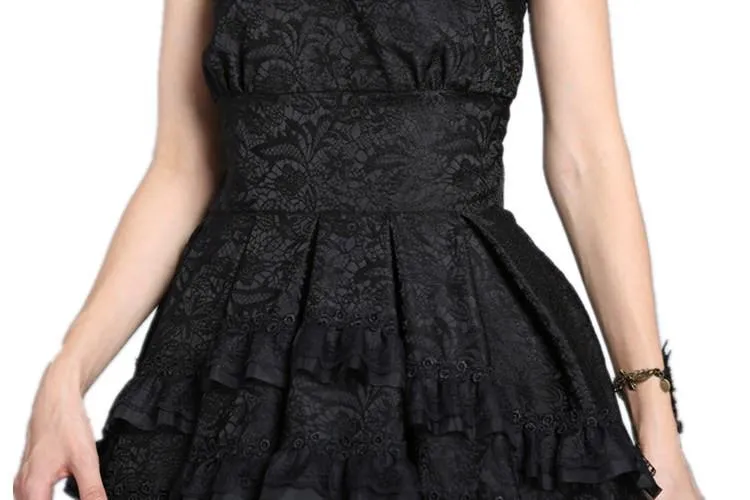 gothic noble cocktail dress no petticoat included - DW039