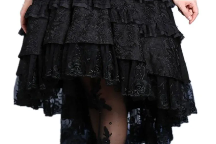 gothic noble cocktail dress no petticoat included - DW039