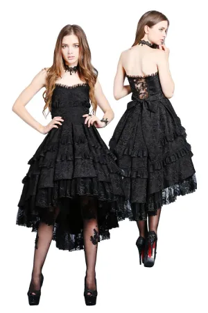 gothic noble cocktail dress no petticoat included - DW039