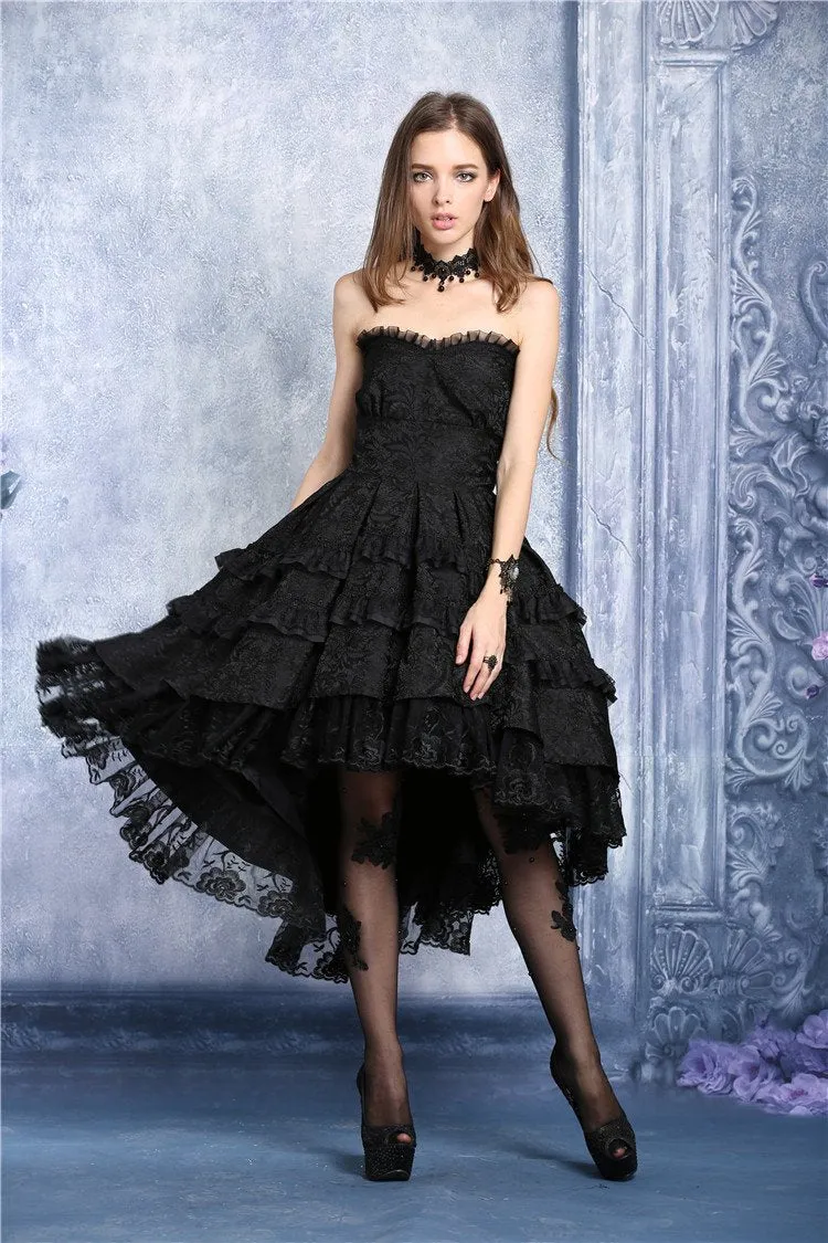 gothic noble cocktail dress no petticoat included - DW039