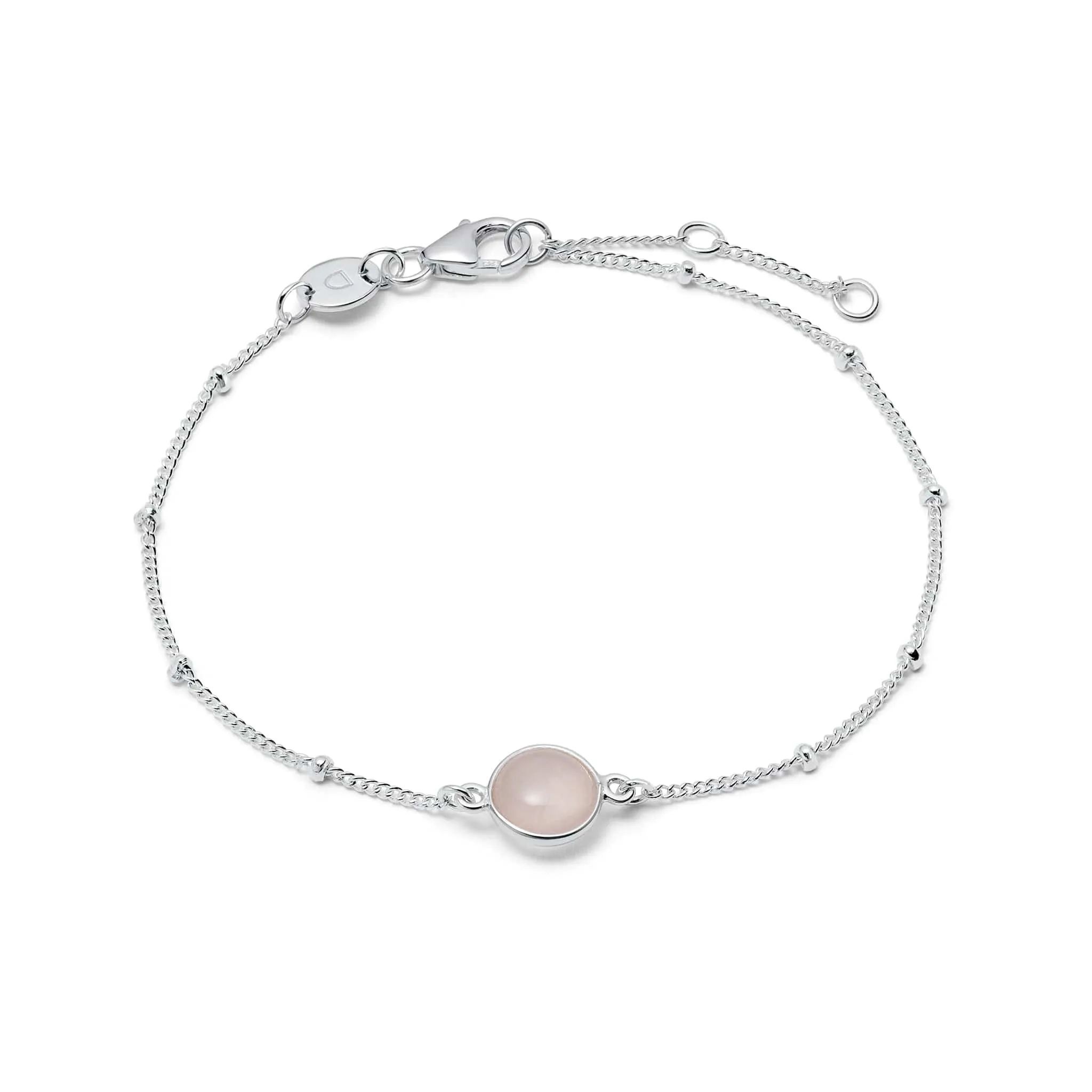 Healing Stone Bracelet Sterling Silver