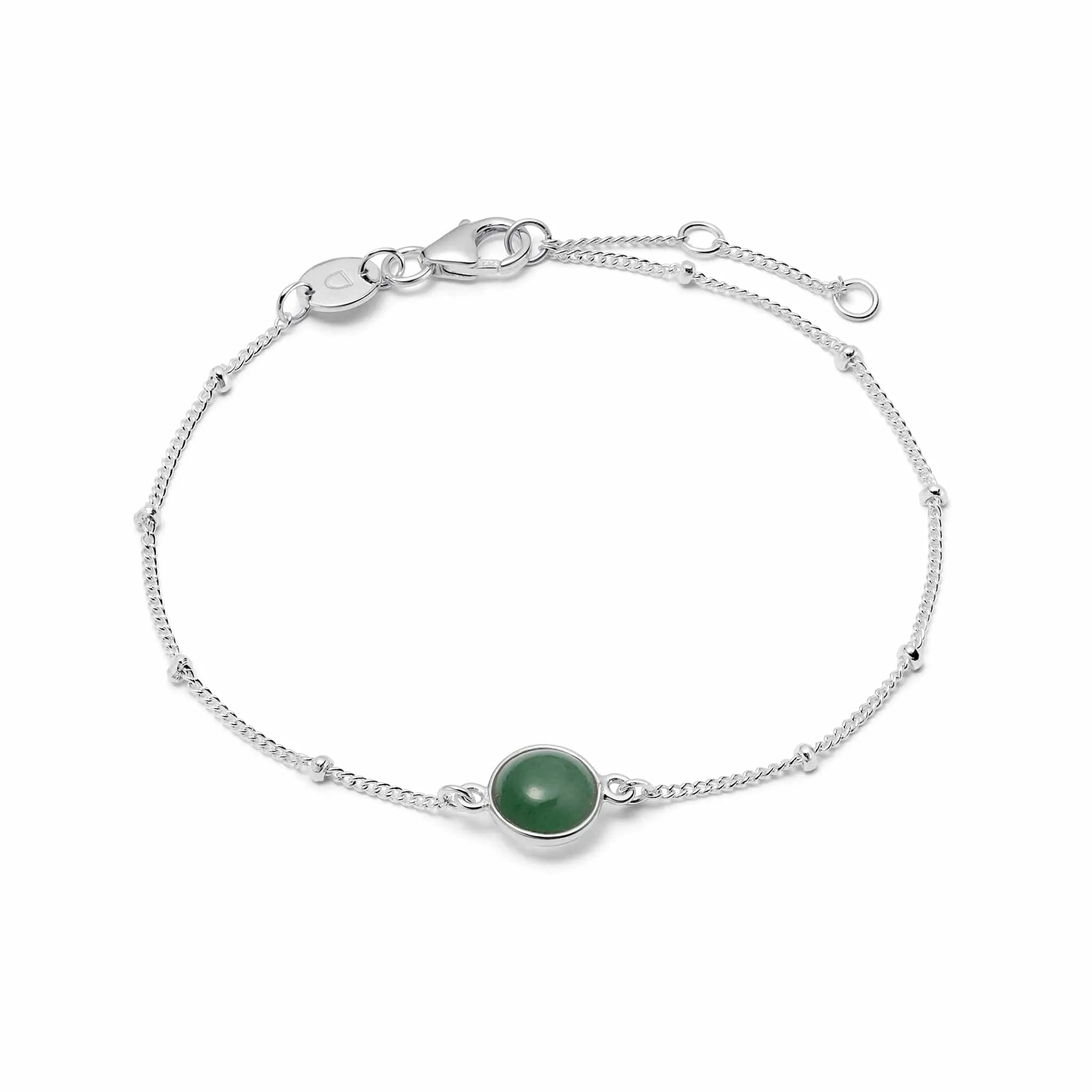 Healing Stone Bracelet Sterling Silver