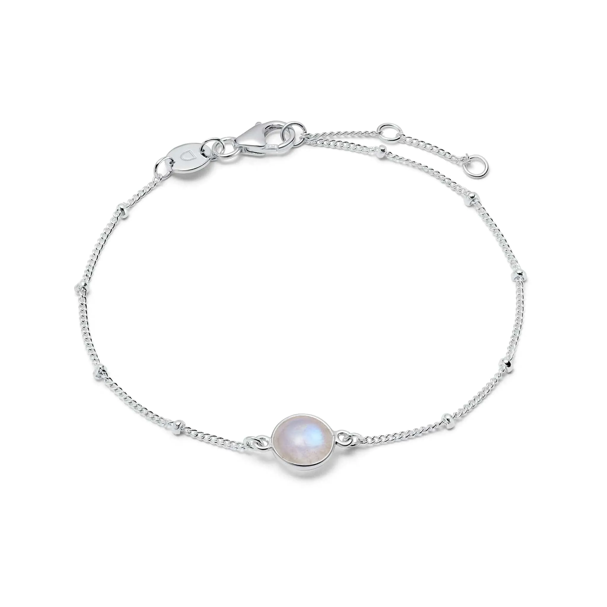 Healing Stone Bracelet Sterling Silver