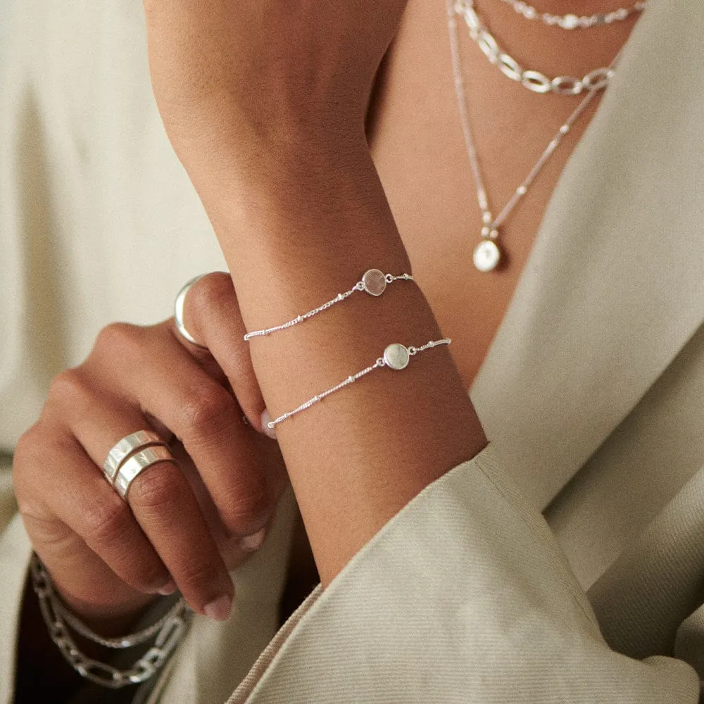 Healing Stone Bracelet Sterling Silver