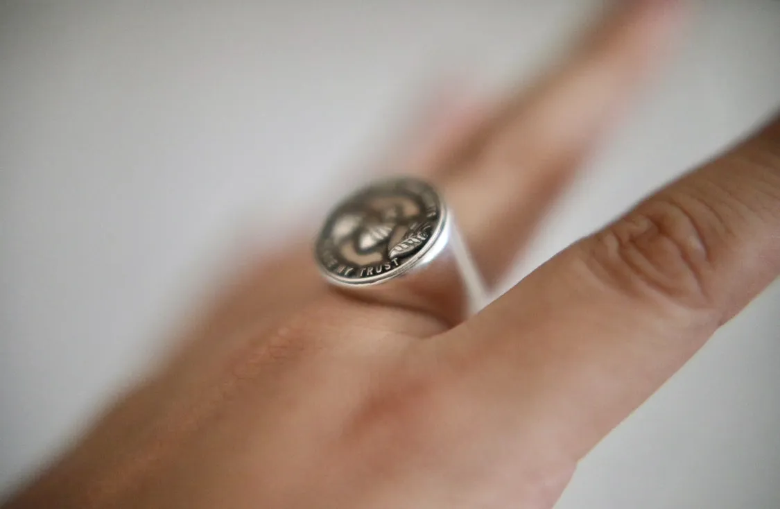 Holy Family Hearts Signet Ring