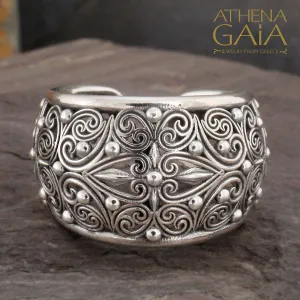 Kallisto Open Band Filigree Ring